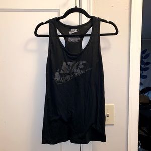 Nike Black Slim Fit Tank